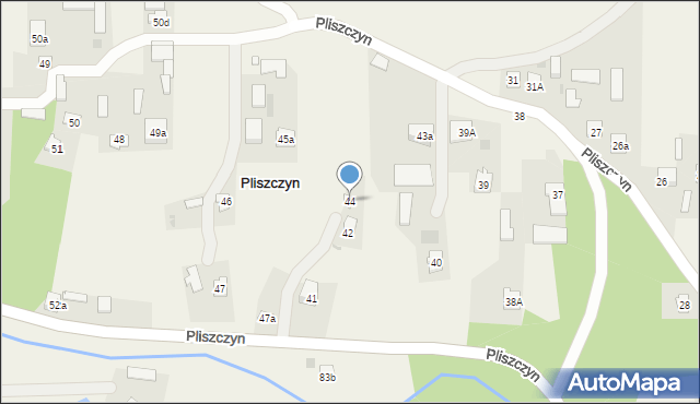 Pliszczyn, Pliszczyn, 44, mapa Pliszczyn