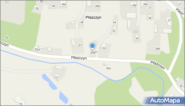 Pliszczyn, Pliszczyn, 47a, mapa Pliszczyn