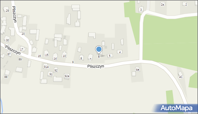 Pliszczyn, Pliszczyn, 6, mapa Pliszczyn