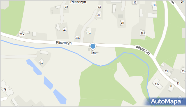 Pliszczyn, Pliszczyn, 83b, mapa Pliszczyn