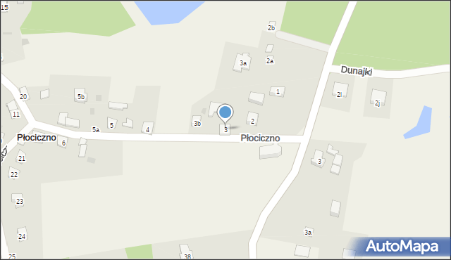 Płociczno, Płociczno, 3, mapa Płociczno