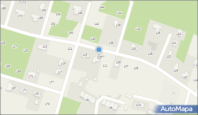 Płociczno-Osiedle, Płociczno-Osiedle, 113, mapa Płociczno-Osiedle