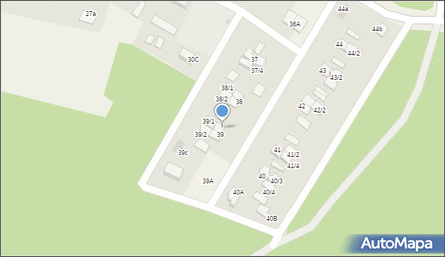 Płociczno-Osiedle, Płociczno-Osiedle, 39/3, mapa Płociczno-Osiedle