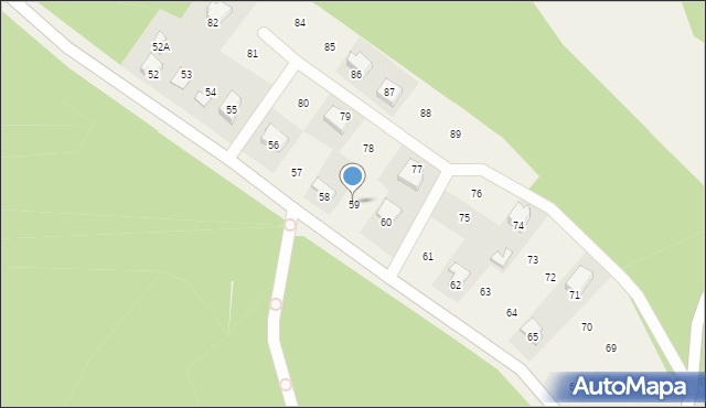 Płociczno-Tartak, Płociczno-Tartak, 59, mapa Płociczno-Tartak