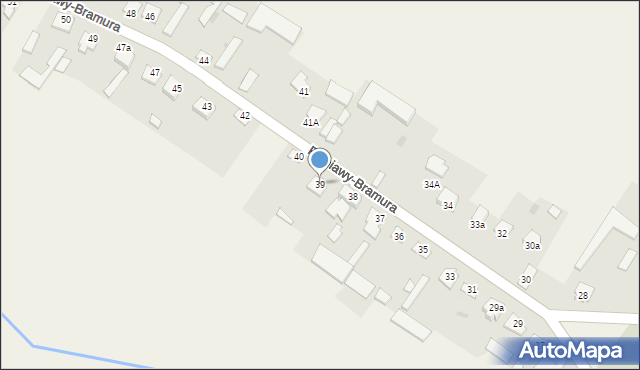 Płoniawy-Bramura, Płoniawy-Bramura, 39, mapa Płoniawy-Bramura