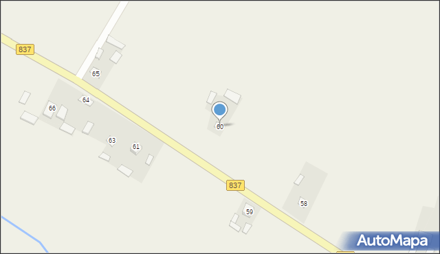 Płonka, Płonka, 60, mapa Płonka