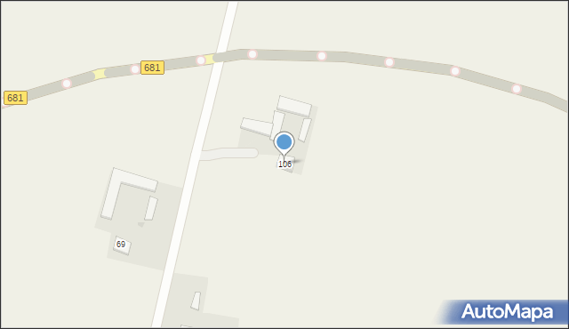 Płonka-Strumianka, Płonka-Strumianka, 106, mapa Płonka-Strumianka