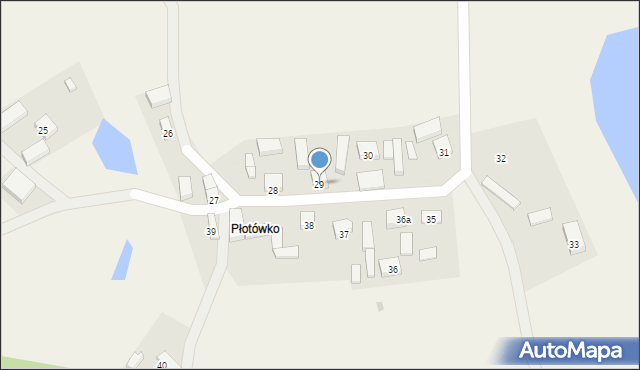 Płotowo, Płotowo, 29, mapa Płotowo