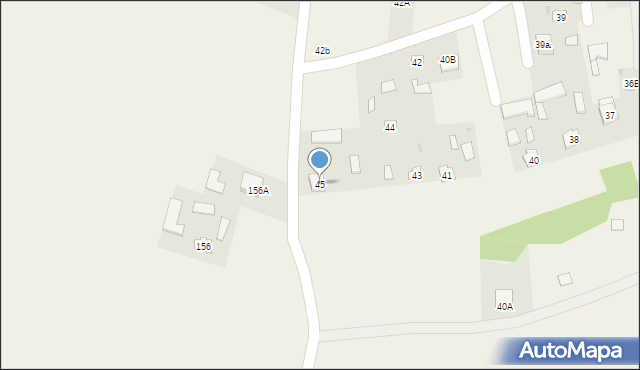 Płouszowice, Płouszowice, 45, mapa Płouszowice