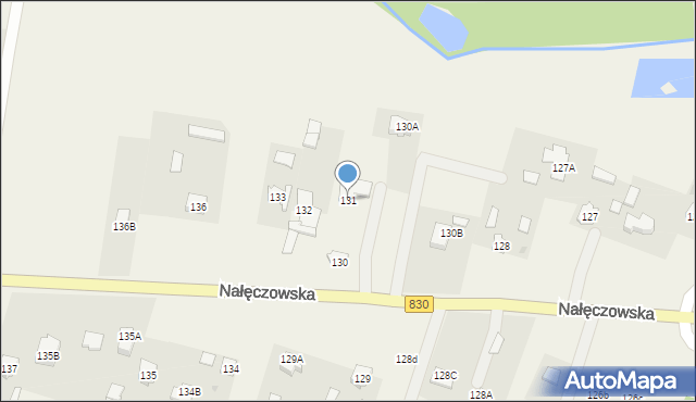 Płouszowice-Kolonia, Płouszowice-Kolonia, 131, mapa Płouszowice-Kolonia