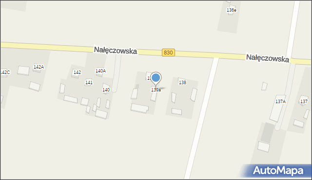 Płouszowice-Kolonia, Płouszowice-Kolonia, 139a, mapa Płouszowice-Kolonia