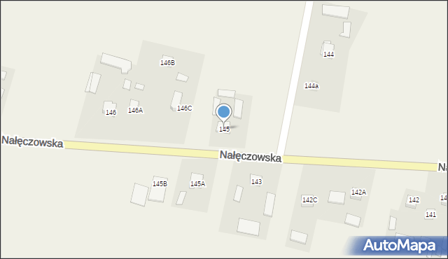 Płouszowice-Kolonia, Płouszowice-Kolonia, 145, mapa Płouszowice-Kolonia