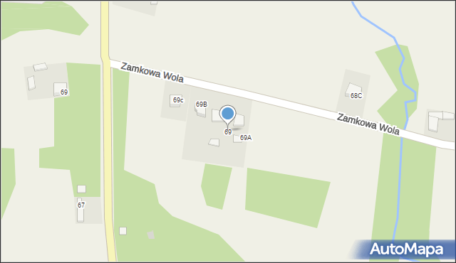 Płucki, Płucki, 69, mapa Płucki