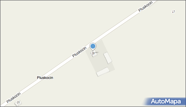 Pluskocin, Pluskocin, 19, mapa Pluskocin