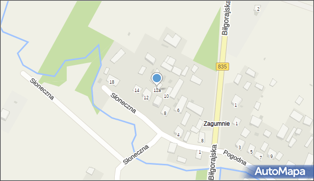 Płusy, Płusy, 3A, mapa Płusy