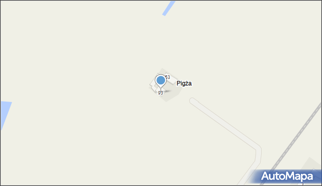 Pływaczewo, Pływaczewo, 93, mapa Pływaczewo