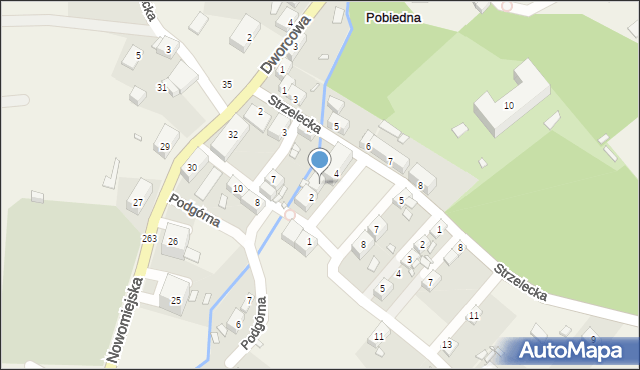 Pobiedna, Plac Wolności, 3, mapa Pobiedna