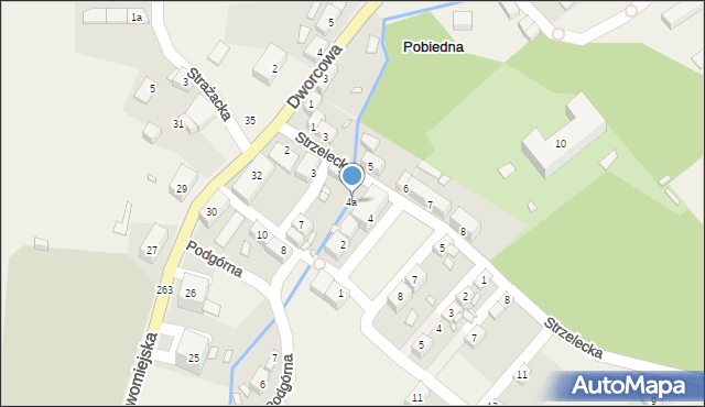 Pobiedna, Plac Wolności, 4a, mapa Pobiedna