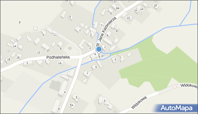 Pyzówka, Plac Jana Kazimierza, 3, mapa Pyzówka