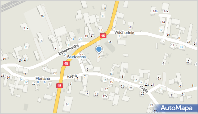 Racibórz, Plac Melzera Franciszka, ks., 2, mapa Racibórz