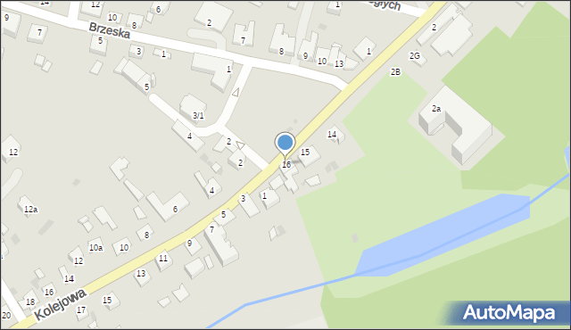 Radłów, Plac Kościuszki Tadeusza, gen., 16, mapa Radłów