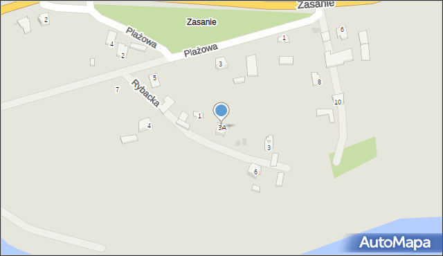 Radymno, Plażowa, 3A, mapa Radymno