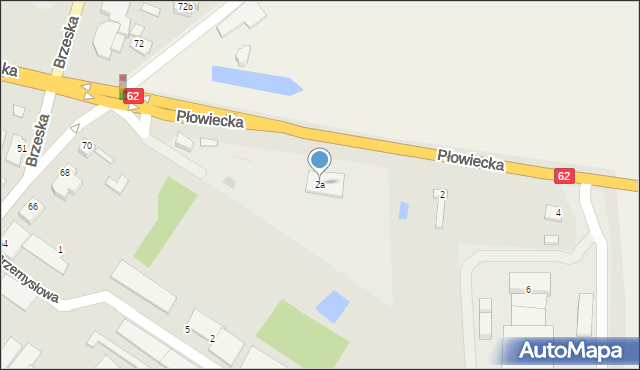 Radziejów, Płowiecka, 2a, mapa Radziejów