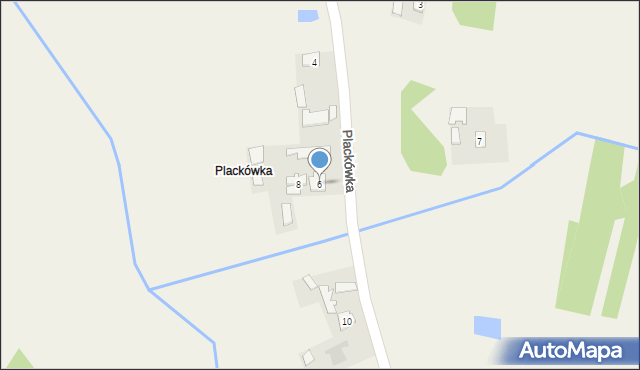 Raniżów, Plackówka, 6, mapa Raniżów