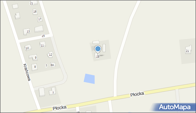 Rogozino, Płocka, 19, mapa Rogozino