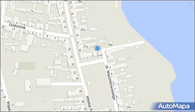 Rogoźno, Plac Marcinkowskiego Karola, 2, mapa Rogoźno