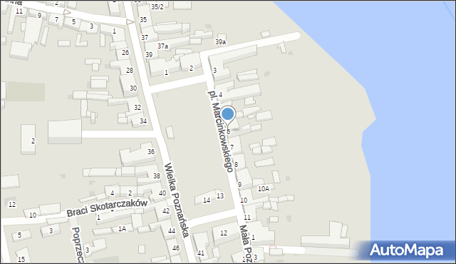 Rogoźno, Plac Marcinkowskiego Karola, 6, mapa Rogoźno