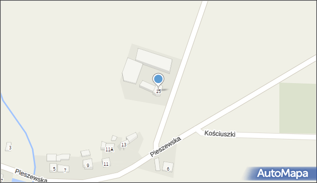 Rozdrażew, Pleszewska, 15, mapa Rozdrażew