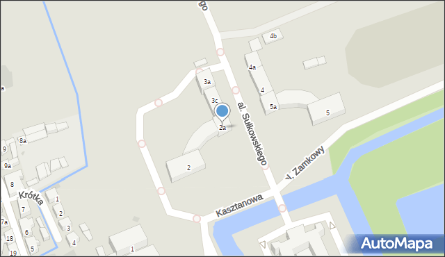 Rydzyna, Plac Zamkowy, 2a, mapa Rydzyna