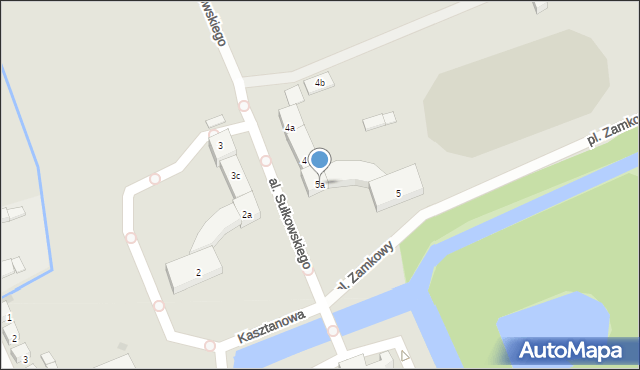 Rydzyna, Plac Zamkowy, 5a, mapa Rydzyna