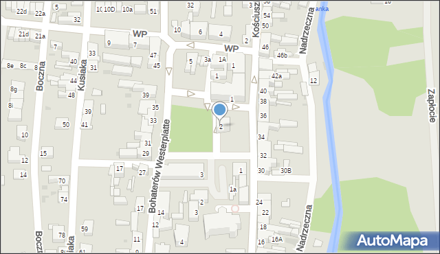 Rzepin, Plac Ratuszowy, 2, mapa Rzepin