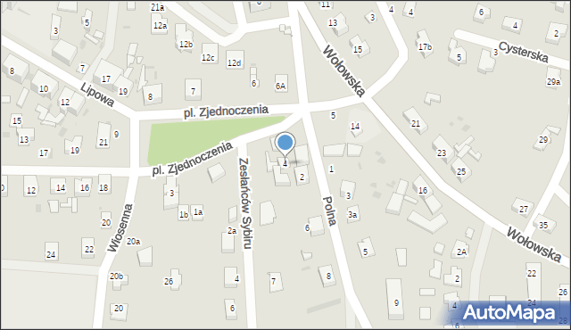 Ścinawa, Plac Zjednoczenia, 4, mapa Ścinawa