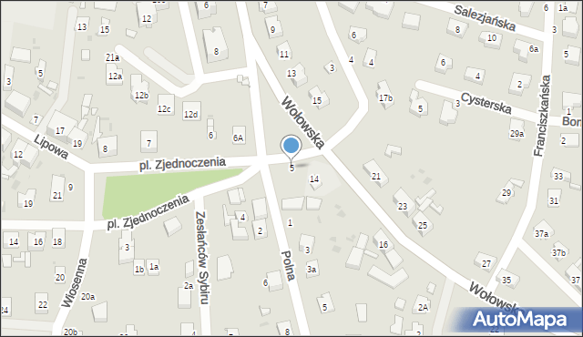 Ścinawa, Plac Zjednoczenia, 5, mapa Ścinawa