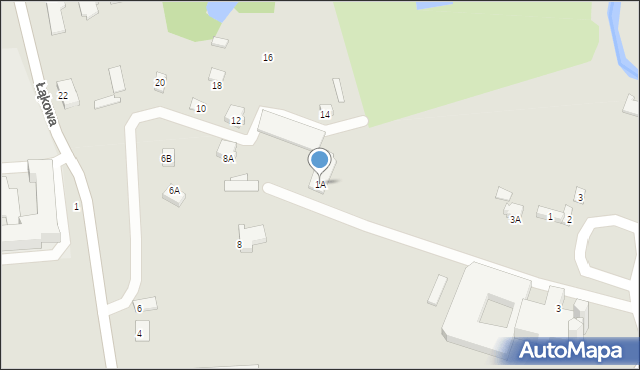 Sejny, Plac św. Agaty, 1A, mapa Sejny