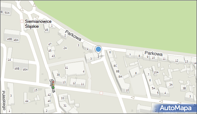 Siemianowice Śląskie, Plac Wolności, 2, mapa Siemianowice Śląskie