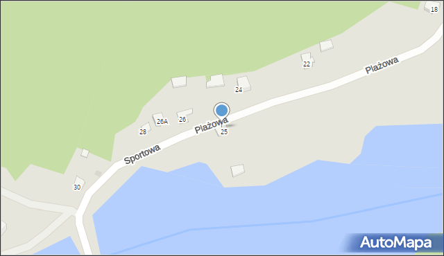 Siemiatycze, Plażowa, 33, mapa Siemiatycze