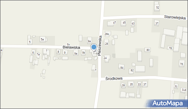 Skalmierzyce, Pleszewska, 9, mapa Skalmierzyce