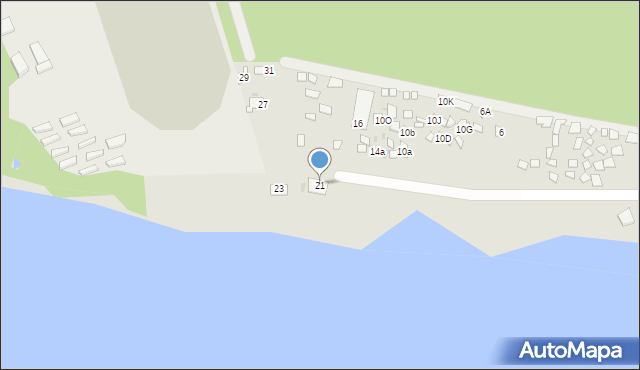 Skępe, Plażowa, 21, mapa Skępe