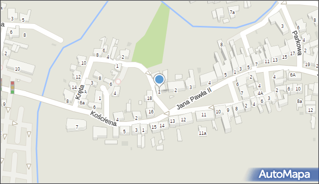 Skoki, Plac Powstańców Wielkopolskich, 1, mapa Skoki