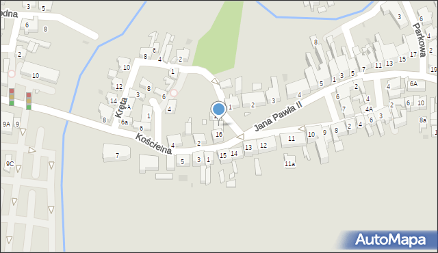 Skoki, Plac Powstańców Wielkopolskich, 17, mapa Skoki