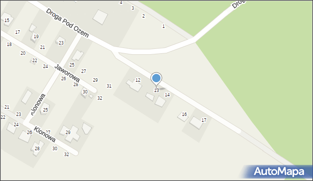 Skrzynki, Plac Parkowy, 13, mapa Skrzynki