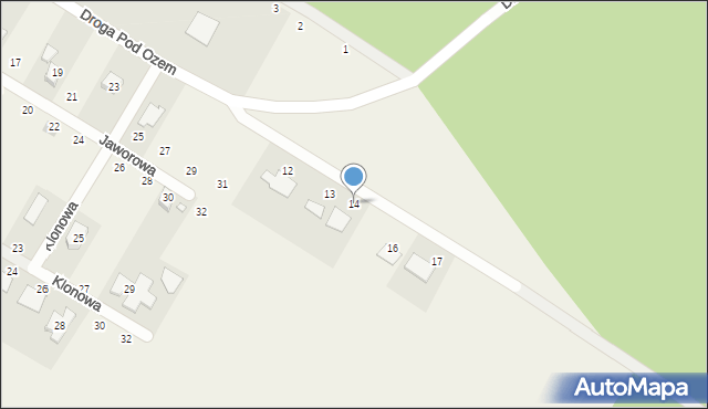 Skrzynki, Plac Parkowy, 14, mapa Skrzynki