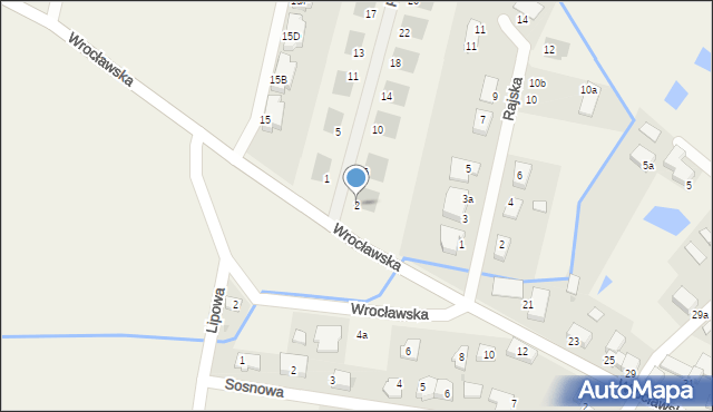 Śliwice, Platanowa, 2, mapa Śliwice