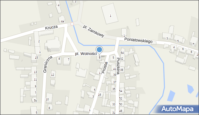 Słońsk, Plac Wolności, 6, mapa Słońsk