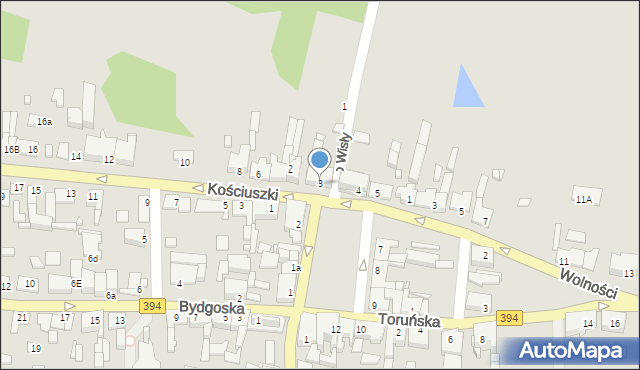 Solec Kujawski, Plac Jana Pawła II, 3, mapa Solec Kujawski