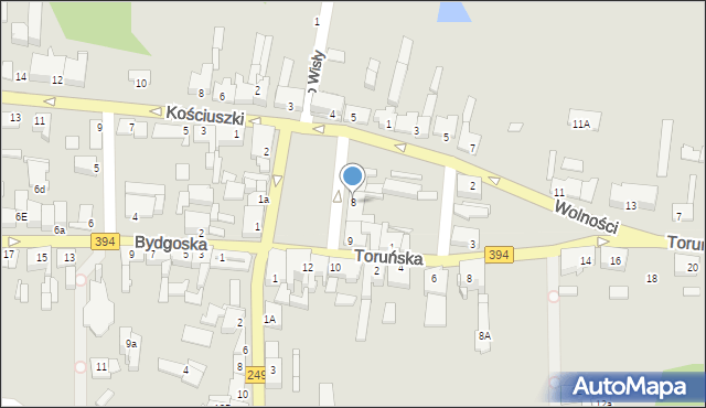Solec Kujawski, Plac Jana Pawła II, 8, mapa Solec Kujawski